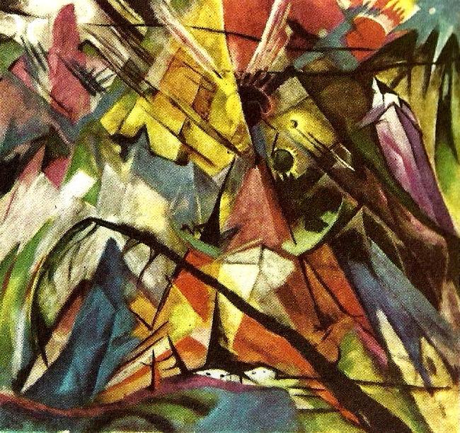 Franz Marc tirol oil painting picture